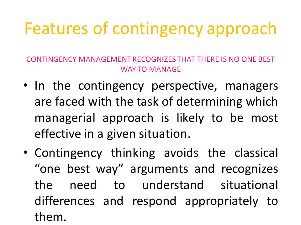 The argument from contingency